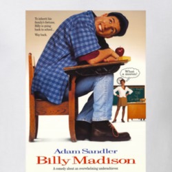 Billy Madison 90's Movie Poster Gift T Shirt