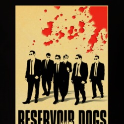 Resevoir Dogs 90's Movie Poster Gift T Shirt