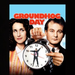 Groundhog Day 90's Movie Poster Gift T Shirt