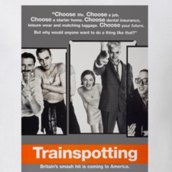 Trainspotting 90's Movie Poster Gift T Shirt