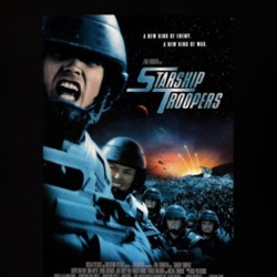 Starship Troopers 90's Movie Poster Gift T Shirt