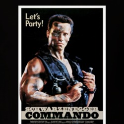 Commando 80's Movie Poster Gift T Shirt