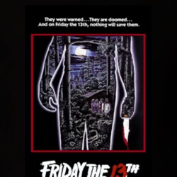 Friday The 13th 80's Movie Poster Gift T Shirt