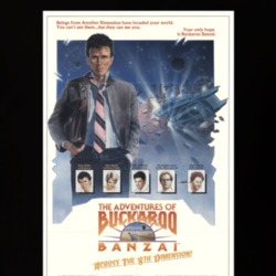 The Adventures Of Buckaroo 80's Movie Poster Gift T Shirt