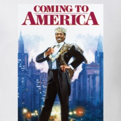 Coming To America 80's Movie Poster Gift T Shirt