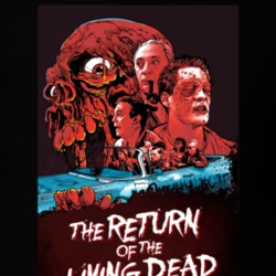 The Return Of The Living Dead 80's Movie Poster Gift T Shirt