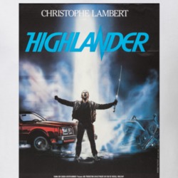 Highlander 80's Movie Poster Gift T Shirt