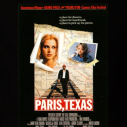 Paris Texas 1984 80's Movie Poster Gift T Shirt