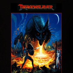 Dragonslayer 80's Movie Poster Gift T Shirt