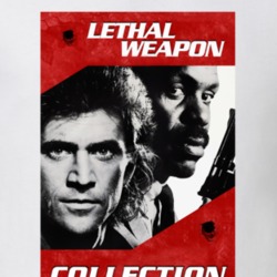 Lethal Weapon 80's Movie Poster Gift T Shirt