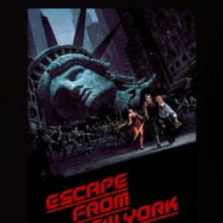 Escape From New York 80's Movie Poster Gift T Shirt