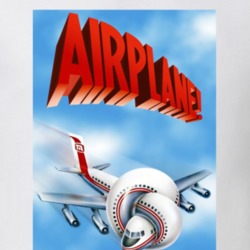 Airplane 80's Movie Poster Gift T Shirt