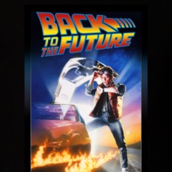 Back To The Future 80's Movie Poster Gift T Shirt