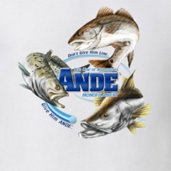 Ande Line Fishing Lover Lure Gift T Shirt