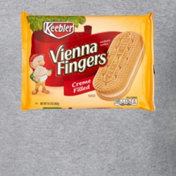 Keebler Vienna Fingers Cookies Food Snack Gift T Shirt