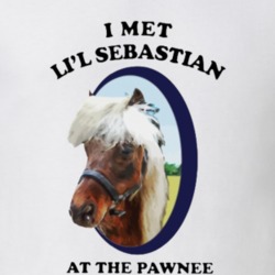 Parks And Recreation Li'l Sebastian Funny Tv Worn Look T Shirt
