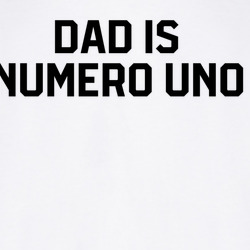 Arnold Dad Is Numero Uno Pumping Iron Movie Replica T Shirt
