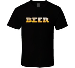Funny Beer TEXT Drink Suds  T Shirt