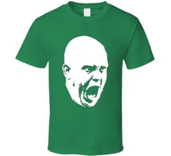 Michael Van Gerwen Premier League Darts Big Head Green T Shirt