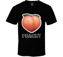 Peach Bum Funny Meme 2017 Emoji Movie T Shirt