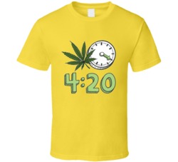 420 Weed Parody April 20 Funny Smoke High T Shirt
