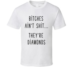 Woman Impowerment Quote Respect Women Diamond  T Shirt