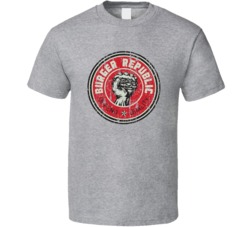 Burger Republic Retro Restaurant Cool Worn Look T Shirt