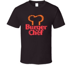 Burger Chef Retro Restaurant Cool Worn Look T Shirt