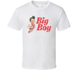 Big Bog Retro Restaurant Cool Worn Look T Shirt