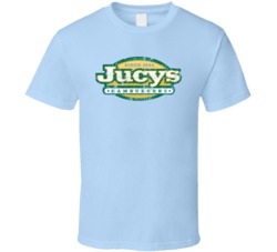Jucys Hamburgers Retro Restaurant Cool Worn Look T Shirt