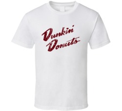 Dunkin' Donuts Retro Restaurant Cool Worn Look T Shirt
