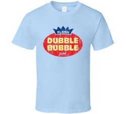 Dubble Bubble Retro Gum Cool Worn Look T Shirt