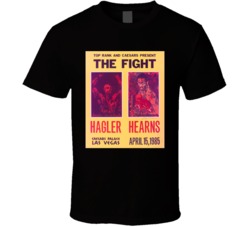 Hagler vs Hearns Boxing Lover Legends 1985 Fight Cool Fan T Shirt