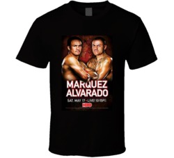 Marquez vs Alvarado Boxing Lover Fight Cool Fan T Shirt