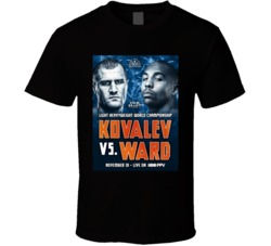 Kovalev vs Ward Boxing Lover Light Heavyweight Fight Cool Fan T Shirt