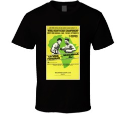 George Foreman vs Muhammad Ali Boxing Lover Legends Fight Cool Fan T S