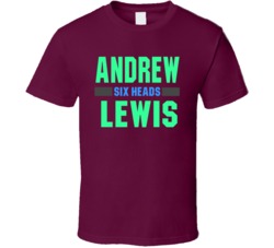 Andrew Six Heads Lewis Nickname Boxing Lover Cool Fan Gift T Shirt