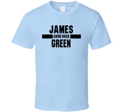 James Hard Rock Green Nickname Boxing Lover Cool Fan T Shirt