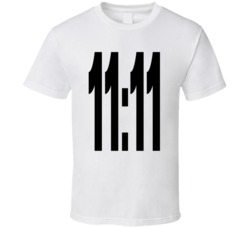 1111 Make A Wish Time Clock Cool  T Shirt