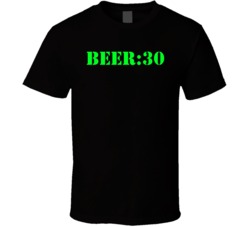 Beer30 Funny Beer oclock T Shirt