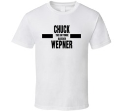 Chuck The Bayonne Bleeder Wepner Nickname Boxing Lover Cool Fan T Shir