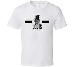 Joe The Brown Bomber Nickname Boxing Lover Cool Fan T Shirt