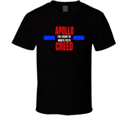 Apollo The Count Of Monte Fisto Creed Nickname Boxing Lover Cool Fan T