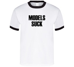 Models Suck Trendy Fashion Funny Parody Cool  T Shirt