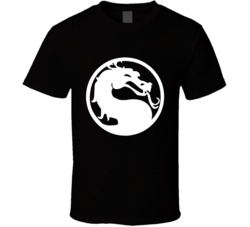 Mortal Kombat Retro Cool Video Game T Shirt