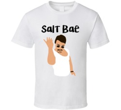 Salt Bae Caricature Pop Culture Salt that Steak Funny T Shirt