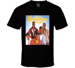 New Edition Hip Hop Cool Retro TV Show  T Shirt