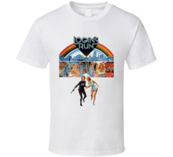 Logans Run Cool Retro Movie Poster  T Shirt