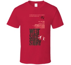 Classic Movie Westside Story Retro Poster  T Shirt