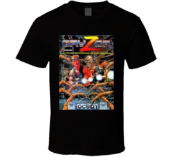 Gryzor Contra Retro Cover Art Cool Awesome Nintendo Video Game T Shirt